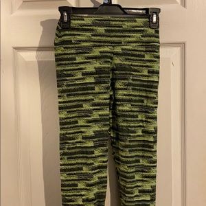 Neon patterned leggings never worn